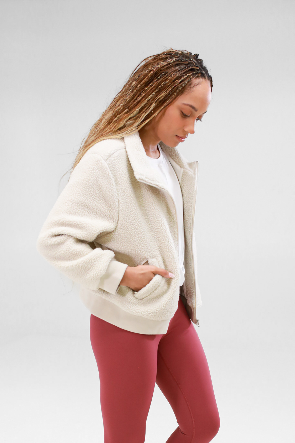 Cozy Sherpa Jacket | Birch