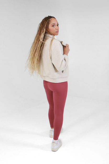Cozy Sherpa Jacket | Birch