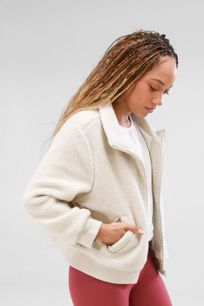 Cozy Sherpa Jacket | Birch